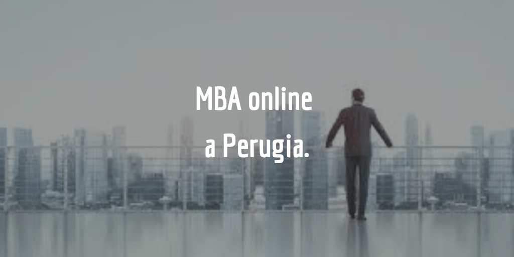 Studiare a Perugia per un Master of Business Administration.