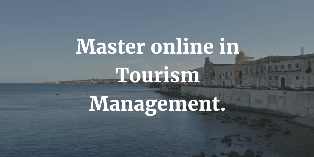 Master online in Tourism Management a Perugia.